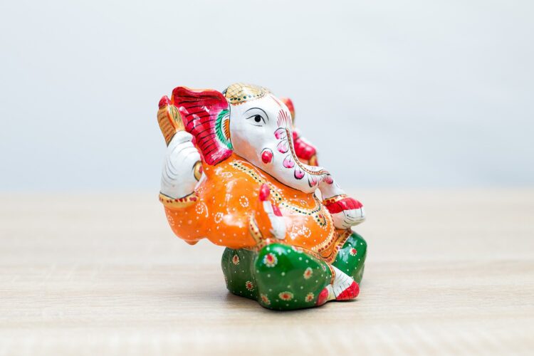 Ganesh de metal - Imagen 2