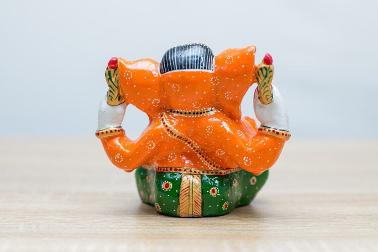 Ganesh de metal - Imagen 3