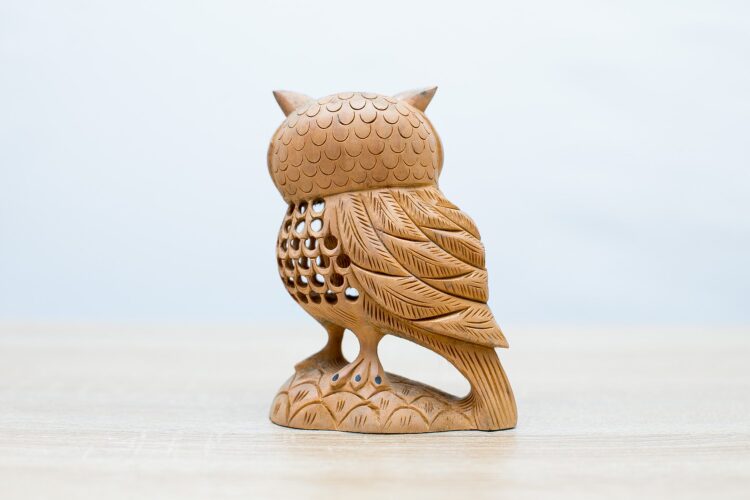 Búho de madera - Imagen 3