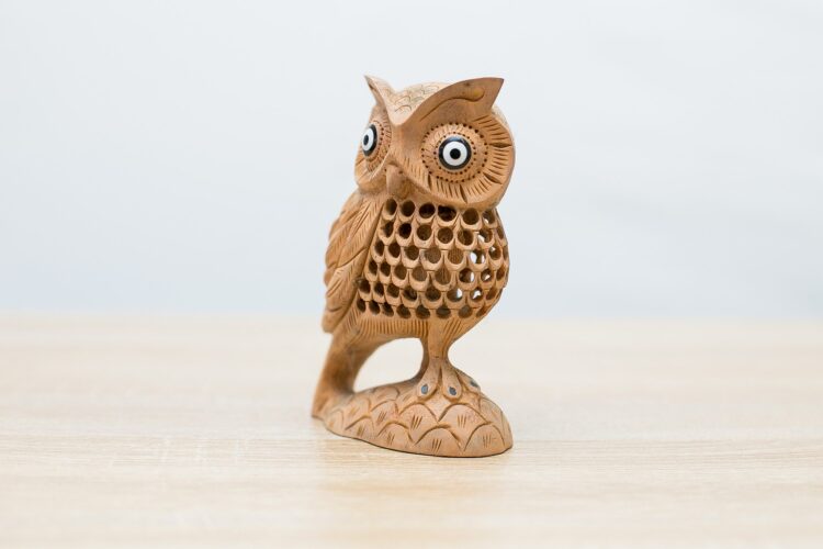 Búho de madera - Imagen 2