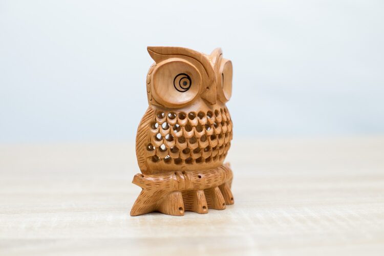 Búho de madera - Imagen 3