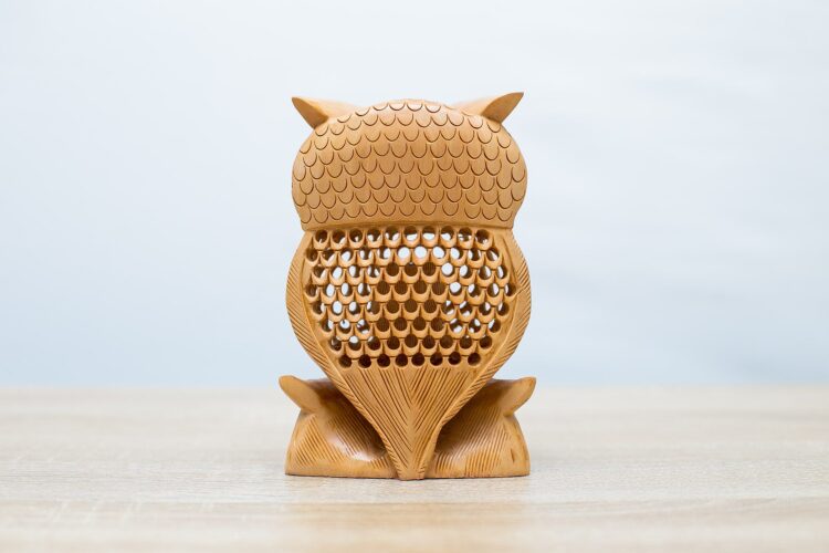 Búho de madera - Imagen 3