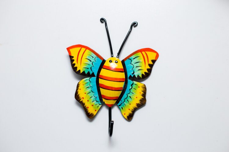 Perchero mariposa 1 gancho
