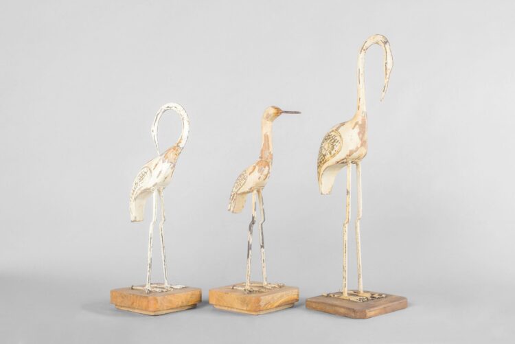 Esculturas de aves