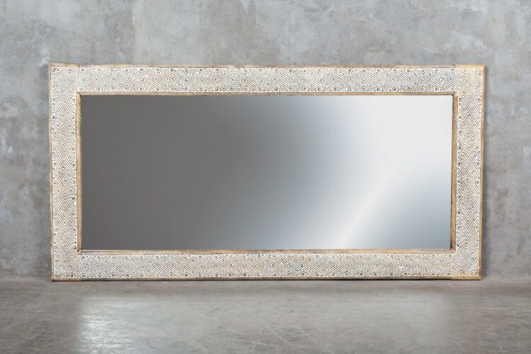 Espejo rectangular tallado XL - Imagen 10