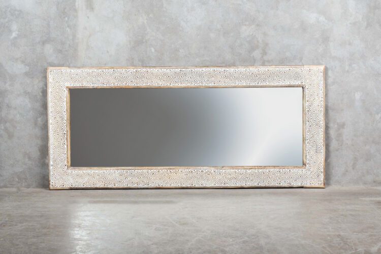 Espejo rectangular tallado L - Imagen 8