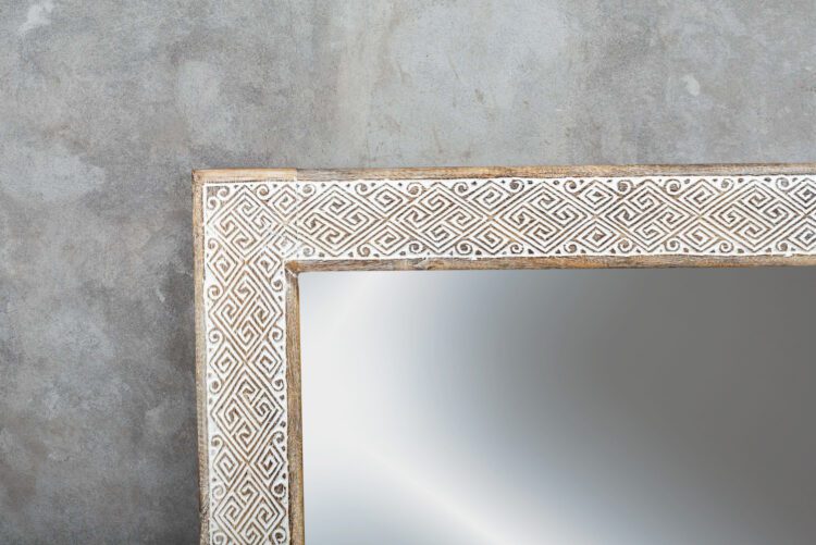 Espejo rectangular tallado L - Imagen 7