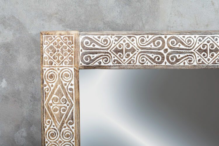 Espejo rectangular tallado L - Imagen 16