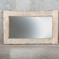 Espejo rectangular tallado S – Tienda Himalaya