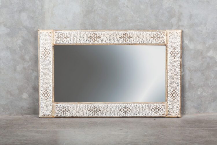 Espejo rectangular tallado S - Imagen 9