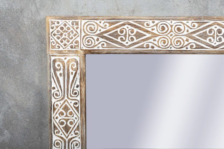 Espejo rectangular tallado XXS - Imagen 6
