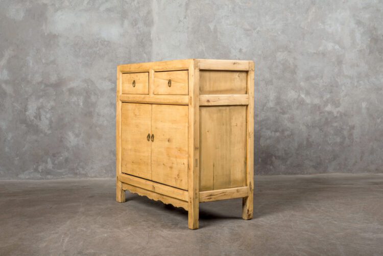 Cabinet natural 2 cajones - Imagen 2