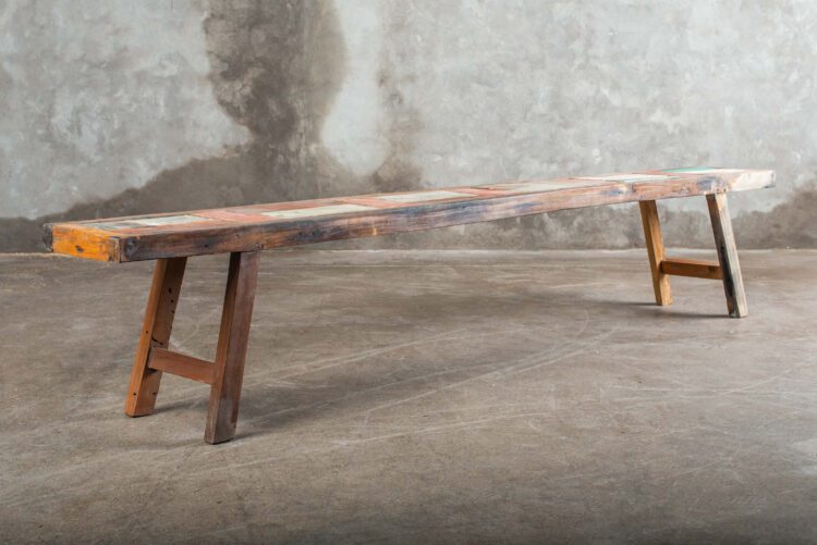Banqueta Madera Bote - Imagen 3