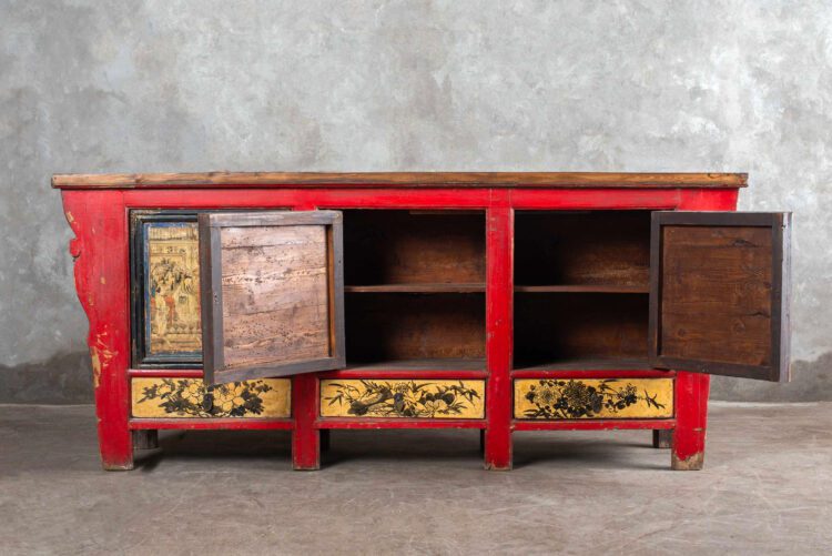 Buffet  Chino Antiguo diseño Oriental - Imagen 2