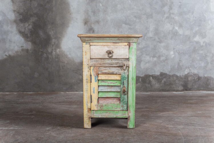 Velador  Madera reciclada
