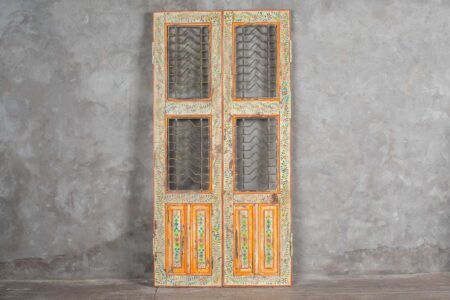 Persiana india madera y fierro