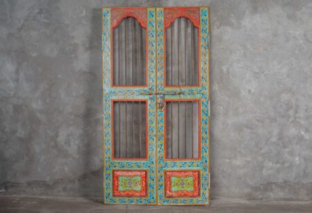 Persiana india madera y fierro
