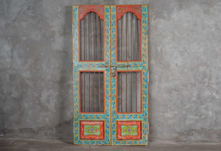 Persiana india madera y fierro