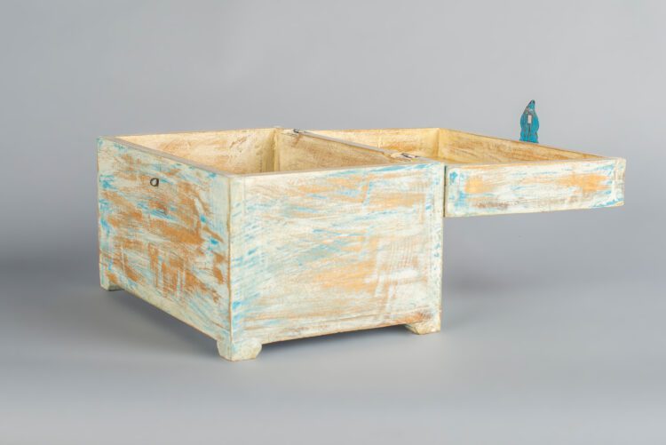 Caja/Baúl de madera - Imagen 6