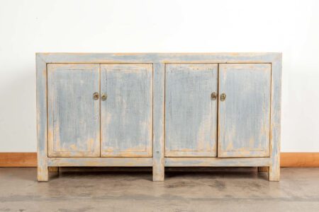 Buffet Chino 4 puertas  Gris Decapado
