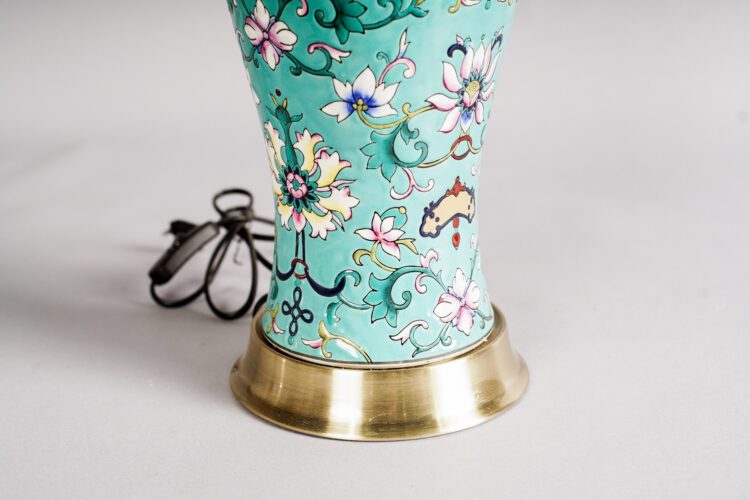 Lámpara de Porcelana China (solo base) - Imagen 3