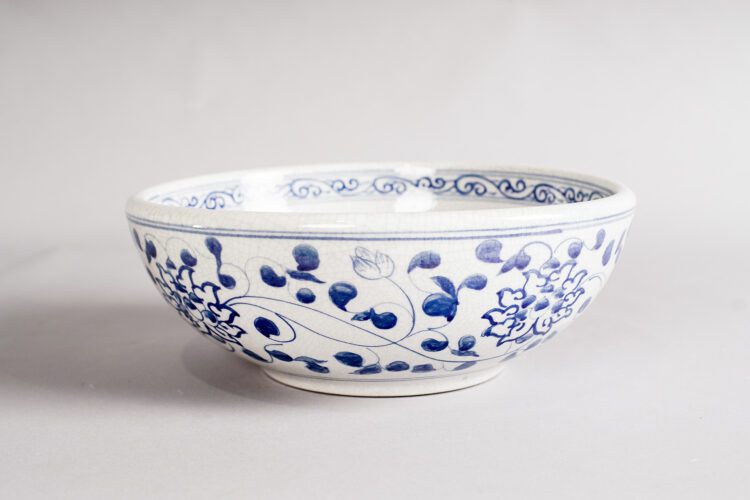 Lavamanos Chino Azul Y blanco - Imagen 2