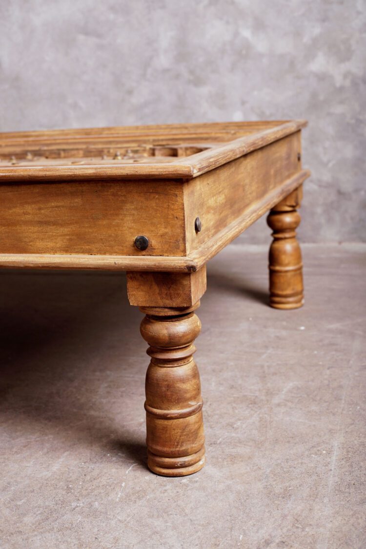 Mesa Madera Natural Con Fierro - Imagen 5