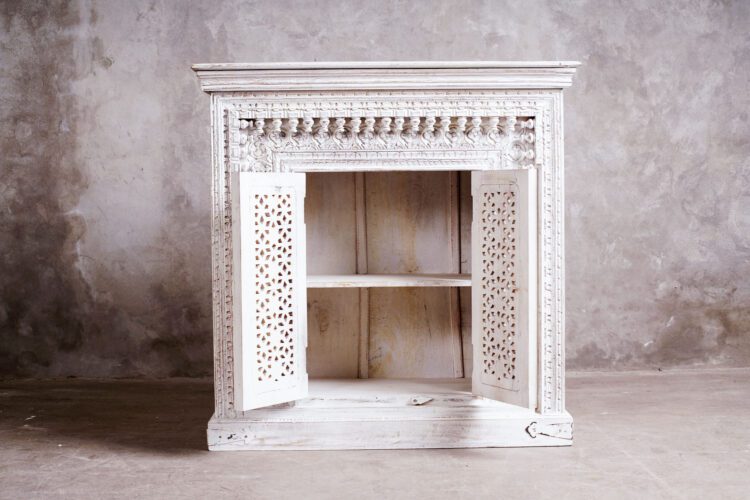 Mueble Tallado Blanco - Imagen 5