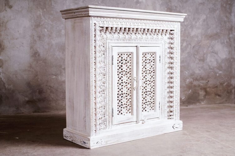 Mueble Tallado Blanco - Imagen 6