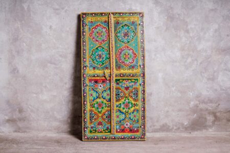 Persiana india madera pintada