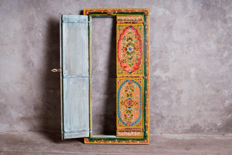 Persiana india madera pintada - Imagen 5