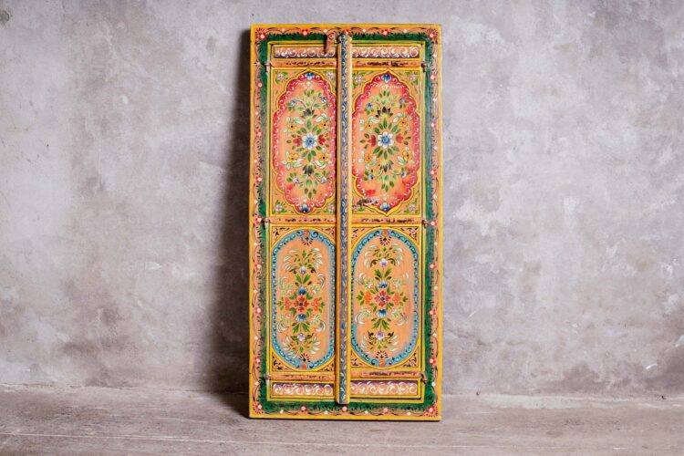 Persiana india madera pintada