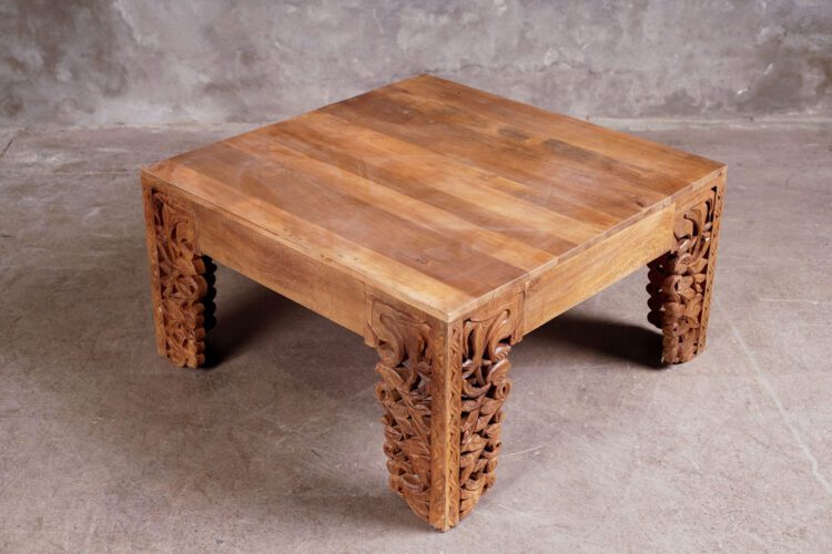 Mesa India patas talladas - Imagen 6