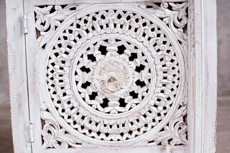 Velador calado Blanco - Imagen 3