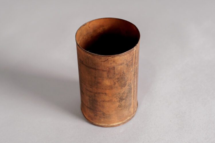 Pote Metalico Antiguo - Imagen 2