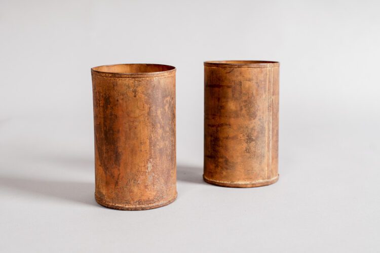 Pote Metalico Antiguo - Imagen 4