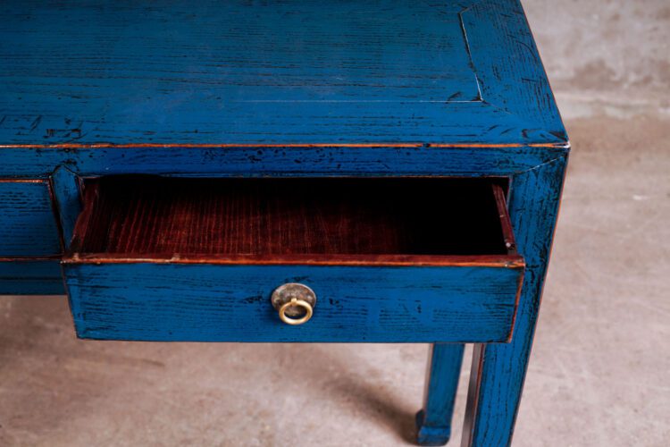 Arrimo Chino Lacado Azul - Imagen 3