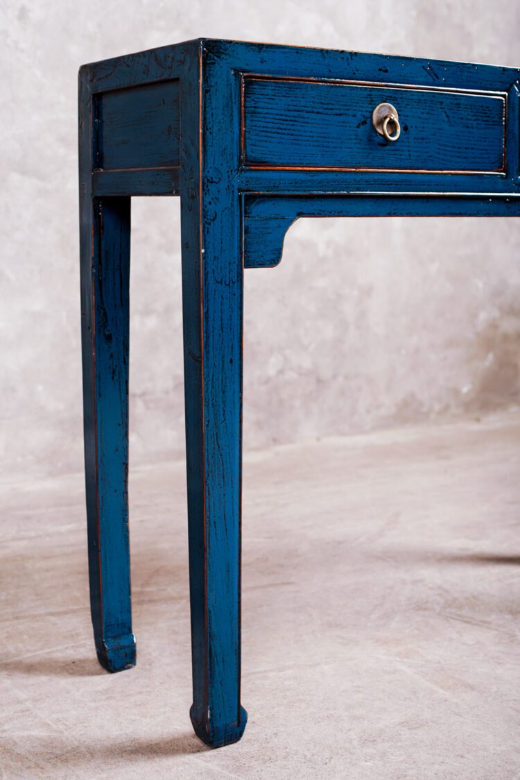 Arrimo Chino Lacado Azul - Imagen 4