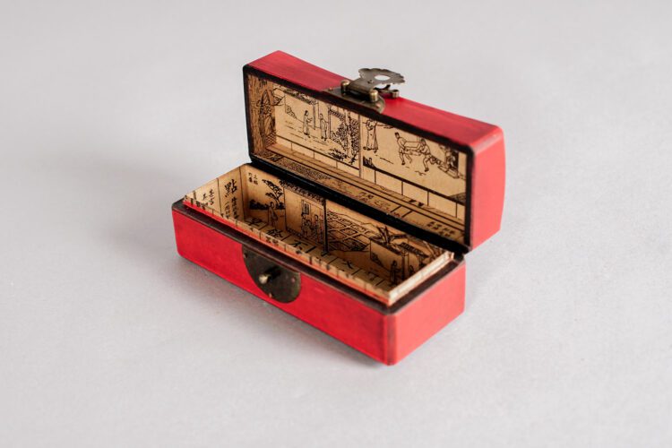 Caja Cuerina Almohada China - Imagen 4