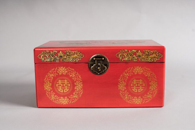 Cajas Cuerina Roja, 3 Tamaños - Imagen 2