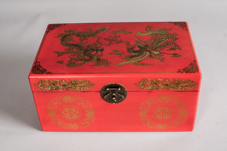 Cajas Cuerina Roja, 3 Tamaños - Imagen 3