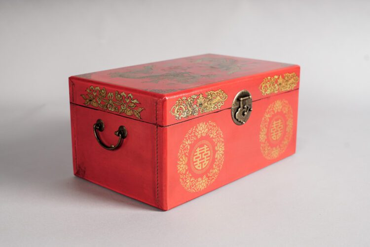 Cajas Cuerina Roja, 3 Tamaños - Imagen 6