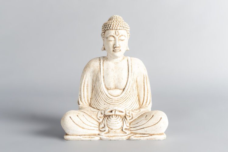 Buda Meditando 25 cms Colores - Imagen 3