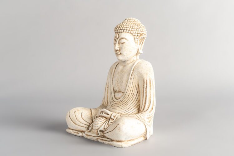 Buda Meditando 25 cms Colores - Imagen 4