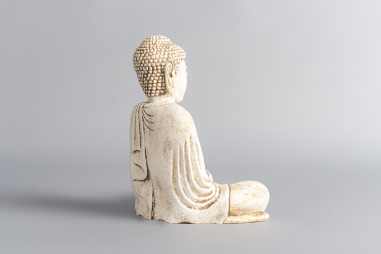 Buda Meditando 25 cms Colores - Imagen 5