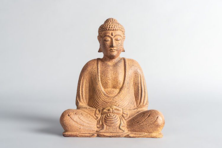 Buda Meditando 25 cms Colores - Imagen 8