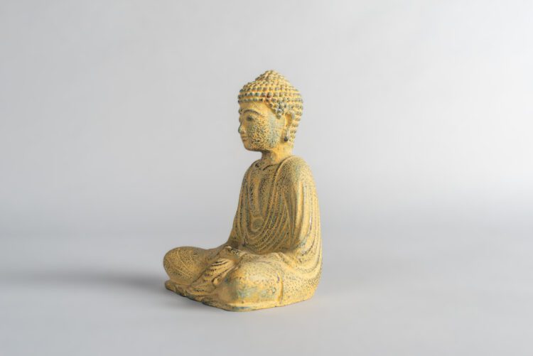 Buda Meditando 30 cms Colores - Imagen 3