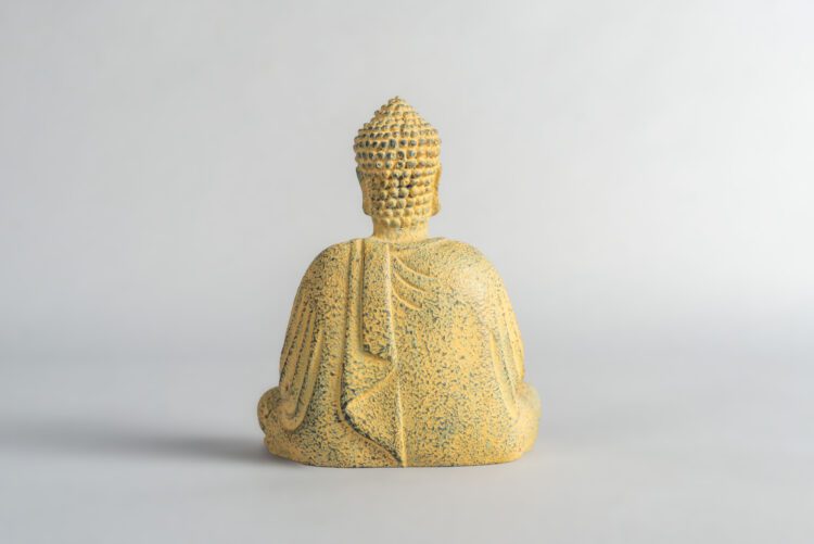 Buda Meditando 30 cms Colores - Imagen 4