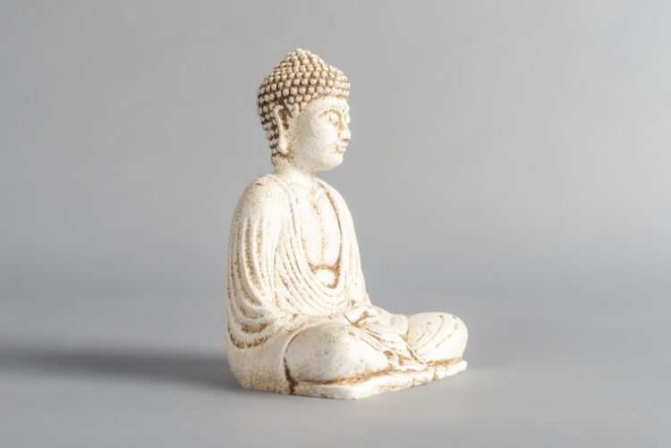 Buda Meditando 30 cms Colores - Imagen 7