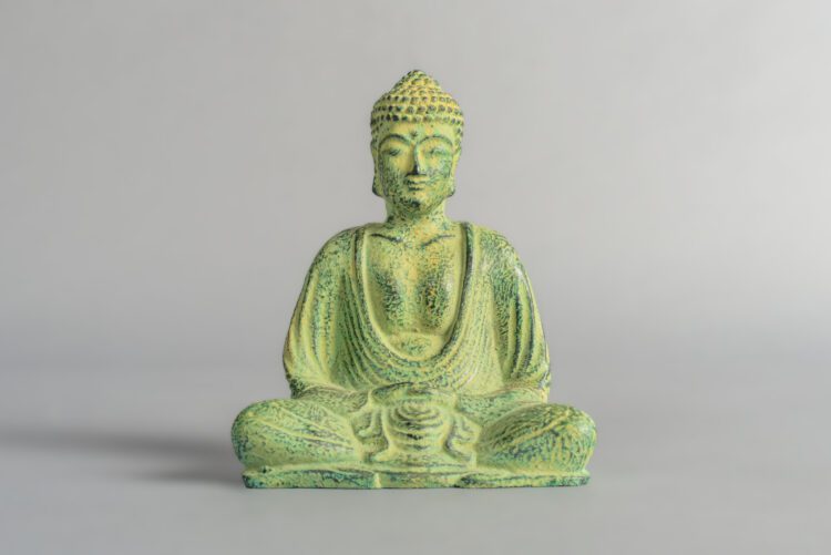 Buda Meditando 30 cms Colores - Imagen 8